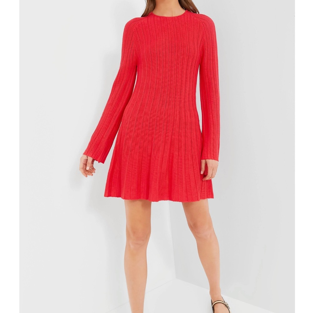 Tuckernuck Red Long Sleeve Dress